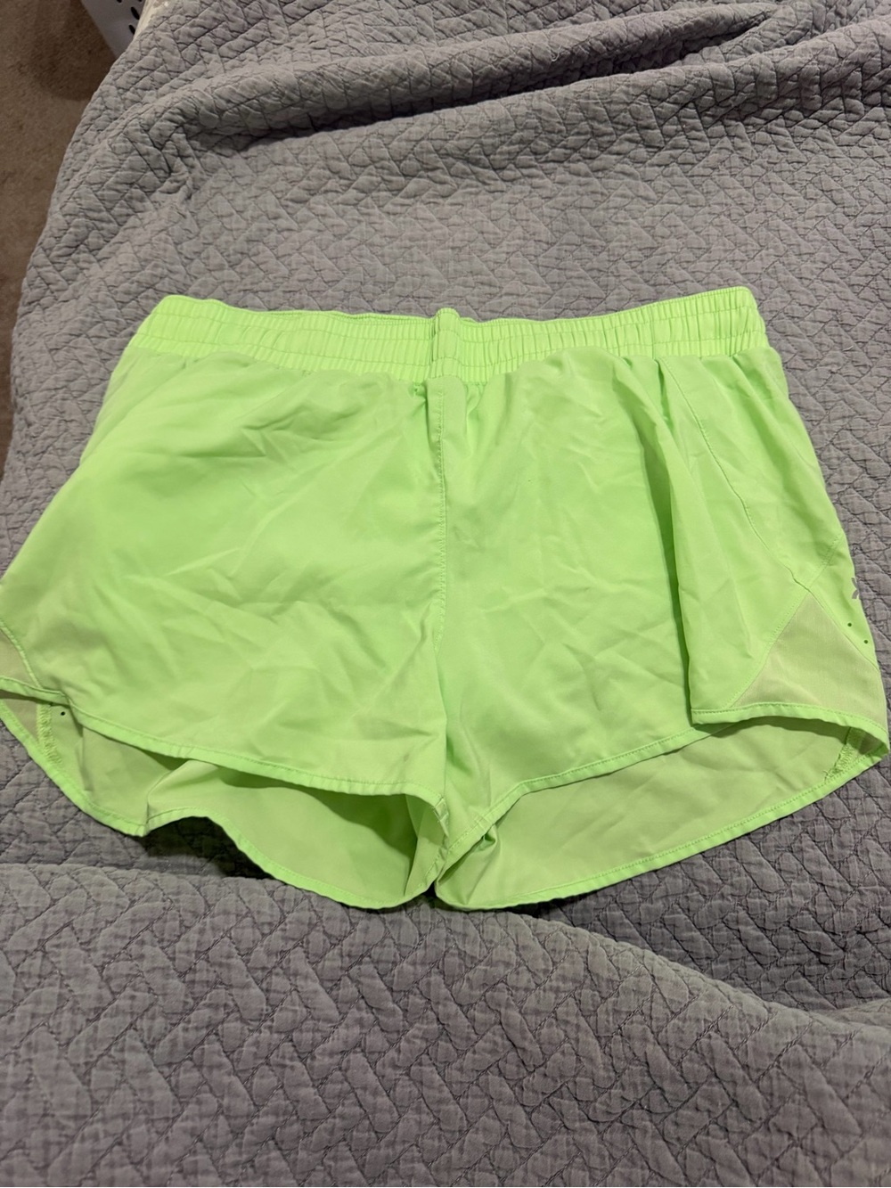 all in motion Neon Lime Athletic Shorts